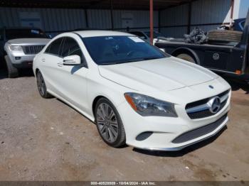  Salvage Mercedes-Benz Cla-class