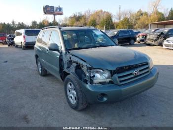  Salvage Toyota Highlander