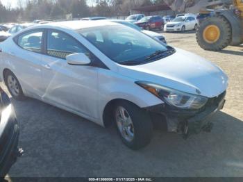  Salvage Hyundai ELANTRA