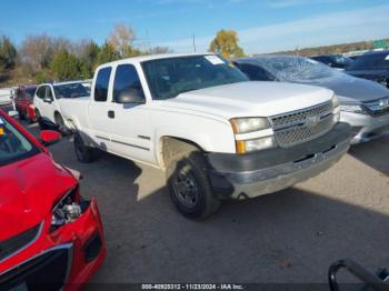  Salvage Chevrolet Silverado 2500