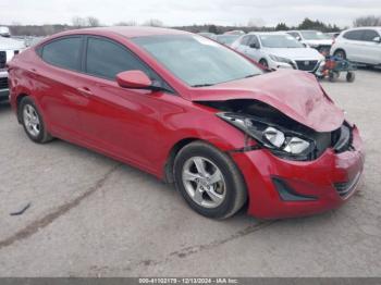  Salvage Hyundai ELANTRA