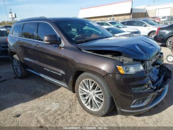  Salvage Jeep Grand Cherokee