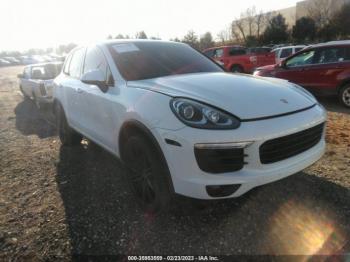  Salvage Porsche Cayenne