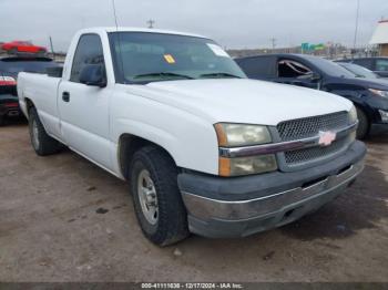  Salvage Chevrolet Silverado 1500