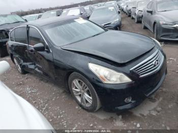  Salvage INFINITI G37