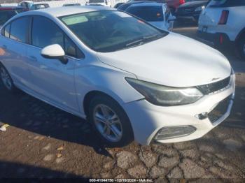  Salvage Chevrolet Cruze