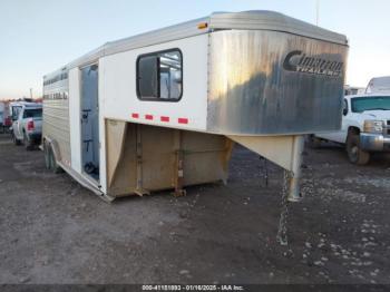  Salvage Cimarron Norstar Lx Horse Tra