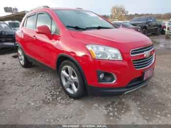  Salvage Chevrolet Trax