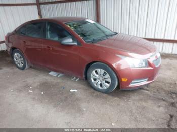  Salvage Chevrolet Cruze