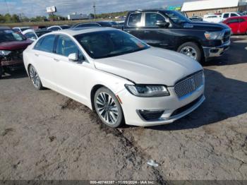  Salvage Lincoln MKZ