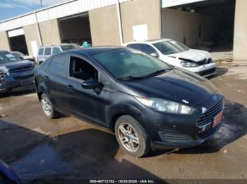  Salvage Ford Fiesta