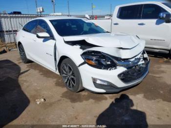  Salvage Chevrolet Malibu