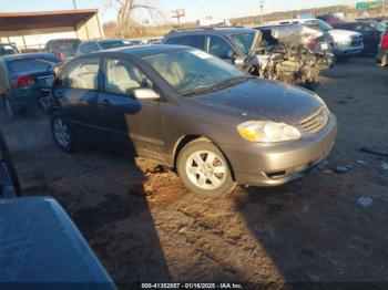  Salvage Toyota Corolla