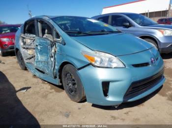  Salvage Toyota Prius
