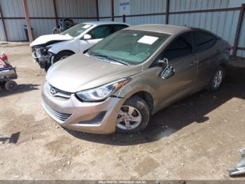  Salvage Hyundai ELANTRA