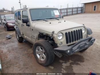  Salvage Jeep Wrangler