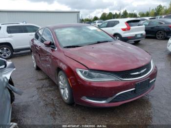  Salvage Chrysler 200