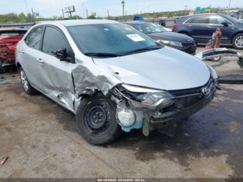  Salvage Toyota Corolla