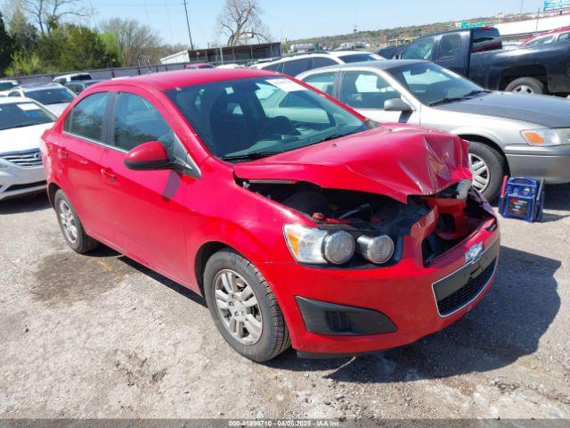  Salvage Chevrolet Sonic