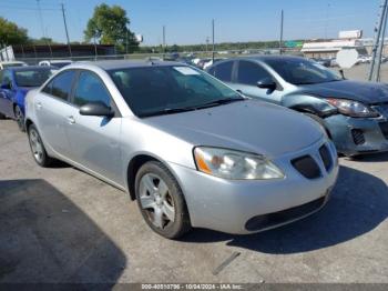  Salvage Pontiac G6