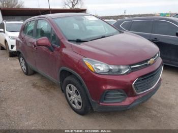  Salvage Chevrolet Trax
