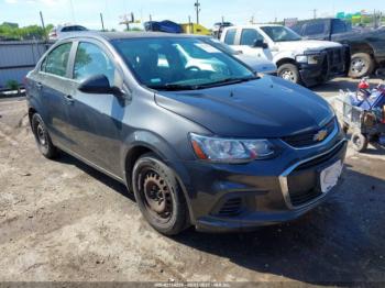  Salvage Chevrolet Sonic