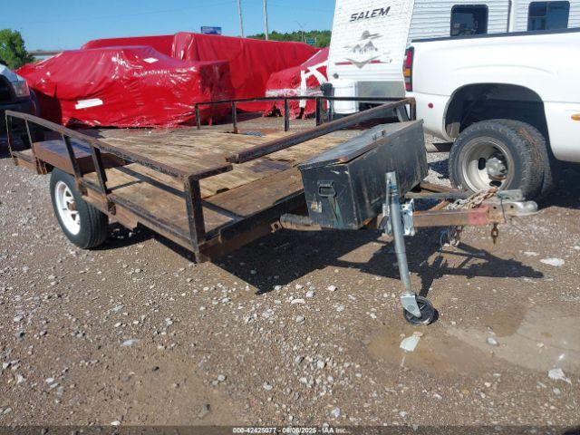  Salvage Trailer Utility Trailer
