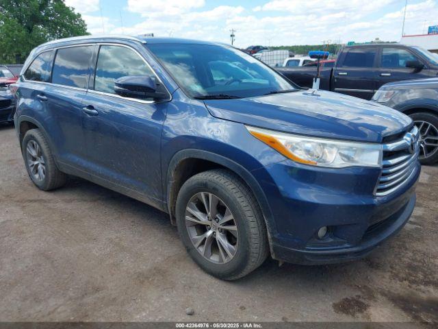 Salvage Toyota Highlander