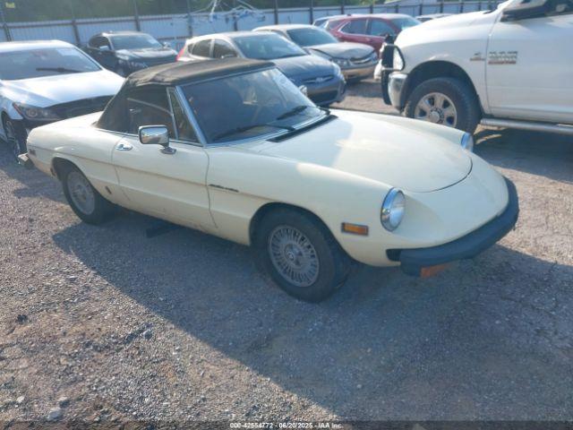  Salvage Alfa Romeo Veloce