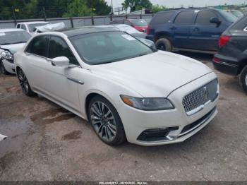  Salvage Lincoln Continental