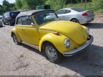  Salvage Volkswagen Beetle Convertible