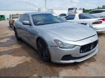  Salvage Maserati Ghibli