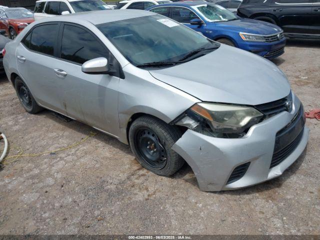  Salvage Toyota Corolla