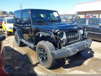  Salvage Jeep Wrangler