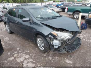  Salvage Toyota Corolla
