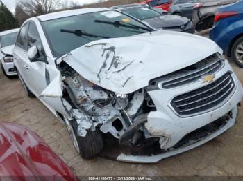  Salvage Chevrolet Cruze