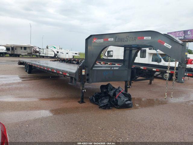  Salvage Trailer Metalium 40  Gooseneck Tr