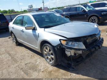  Salvage Lincoln MKZ Hybrid