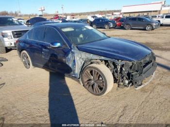  Salvage INFINITI Q50