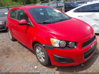  Salvage Chevrolet Sonic