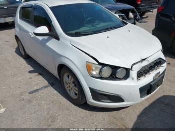  Salvage Chevrolet Sonic