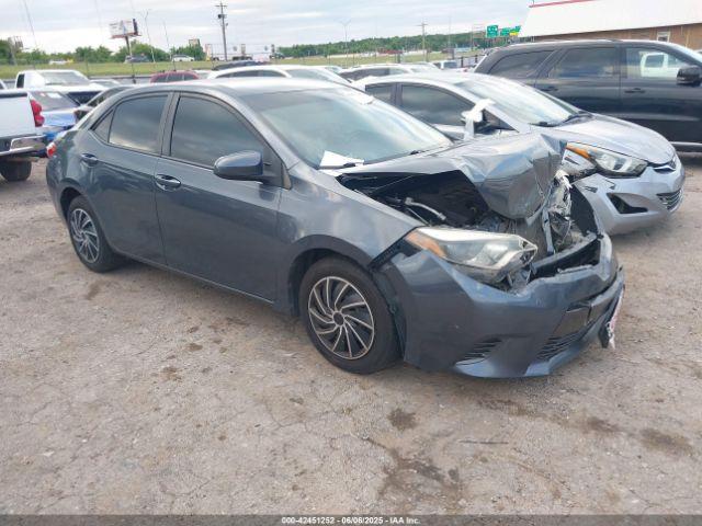  Salvage Toyota Corolla