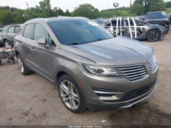  Salvage Lincoln MKC