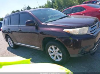  Salvage Toyota Highlander
