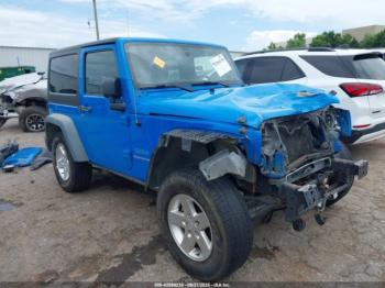  Salvage Jeep Wrangler