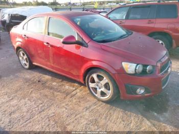  Salvage Chevrolet Sonic