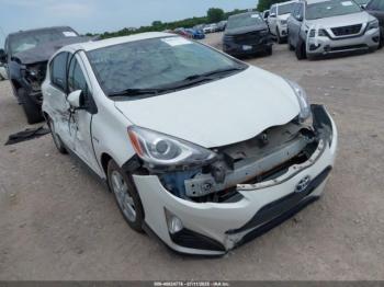  Salvage Toyota Prius c