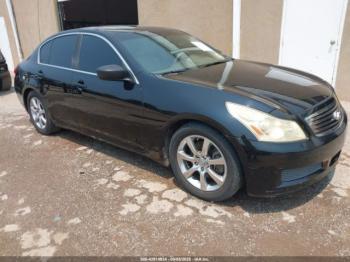  Salvage INFINITI G37
