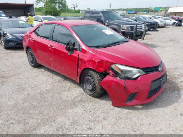  Salvage Toyota Corolla