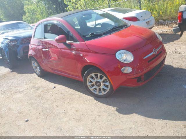  Salvage FIAT 500c